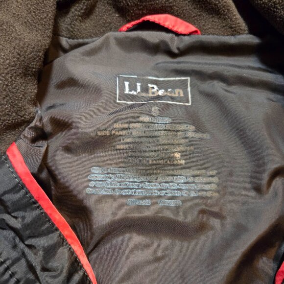 LL Bean Vest Quilted Brown Size Small Zipper pockets - Picture 4 of 4